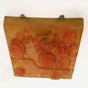 Pop-Art Wall Sculpture by Matius, France, 1970s