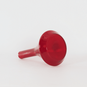 Red Vase from the Industrial Series by A.D. Copier for Glasfabriek Leerdam, 1960s | Largest Version