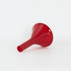 Red Vase from the Industrial Series by A.D. Copier for Glasfabriek Leerdam, 1960s | Largest Version