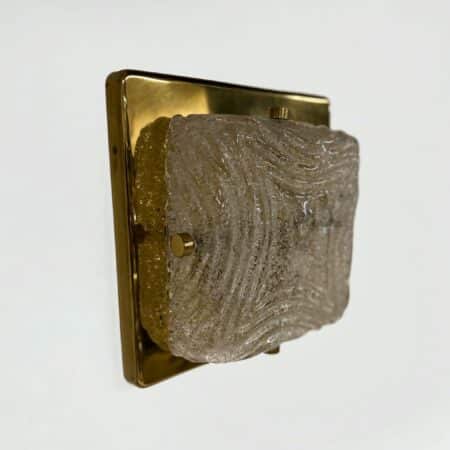 Brass Ceiling or Wall Lamp by Hillebrand Leuchten, 1970s