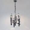 Artful Wall Lamp of Formed Aluminium, 1970s