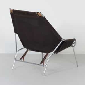 Danish Armchair J361 by Erik Ole Jørgensen for Bovirke, 1950s | Suede
