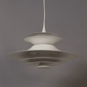 Very Large Danish Pendant Lamp Radius III by Eric Balslev for Fog &#038; Mørup, 1970s &#8211; Diameter 70 cm