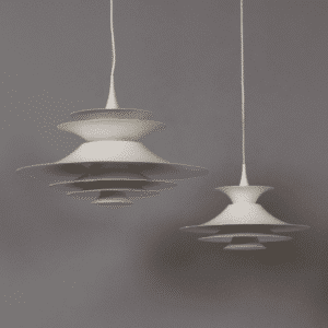 Very Large Danish Pendant Lamp Radius III by Eric Balslev for Fog &#038; Mørup, 1970s &#8211; Diameter 70 cm