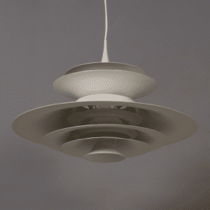 Very Large Danish Pendant Lamp Radius III by Eric Balslev for Fog &#038; Mørup, 1970s &#8211; Diameter 70 cm