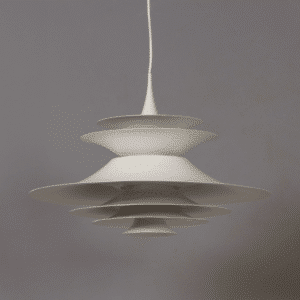 Very Large Danish Pendant Lamp Radius III by Eric Balslev for Fog &#038; Mørup, 1970s &#8211; Diameter 70 cm