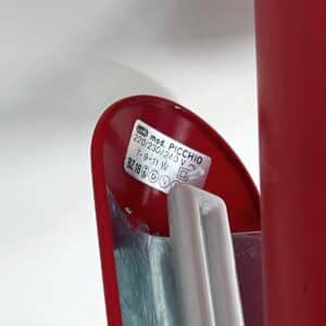 Red Picchio Desk Lamp by Isao Hosoe for Luxo, 1980s