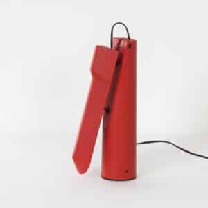 Red Picchio Desk Lamp by Isao Hosoe for Luxo, 1980s