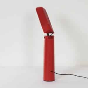 Red Picchio Desk Lamp by Isao Hosoe for Luxo, 1980s