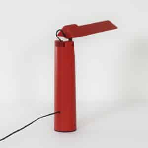 Red Picchio Desk Lamp by Isao Hosoe for Luxo, 1980s
