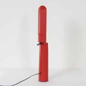 Red Picchio Desk Lamp by Isao Hosoe for Luxo, 1980s