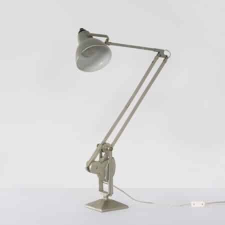 Industrial Desk Lamp with Counterweight by ERPE, 1950s