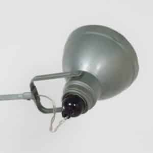 Industrial Desk Lamp with Counterweight by ERPE, 1950s