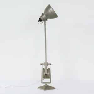 Industrial Desk Lamp with Counterweight by ERPE, 1950s