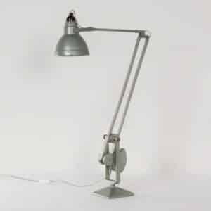 Industrial Desk Lamp with Counterweight by ERPE, 1950s
