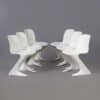 Opal glass Wall Lamp model C-1515/2 by Raak, 1960s | Mid-century Design