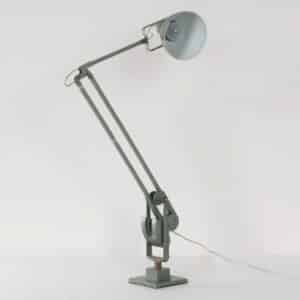 Industrial Desk Lamp with Counterweight by ERPE, 1950s | Marked