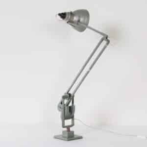 Industrial Desk Lamp with Counterweight by ERPE, 1950s | Marked