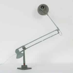 Industrial Desk Lamp with Counterweight by ERPE, 1950s | Marked