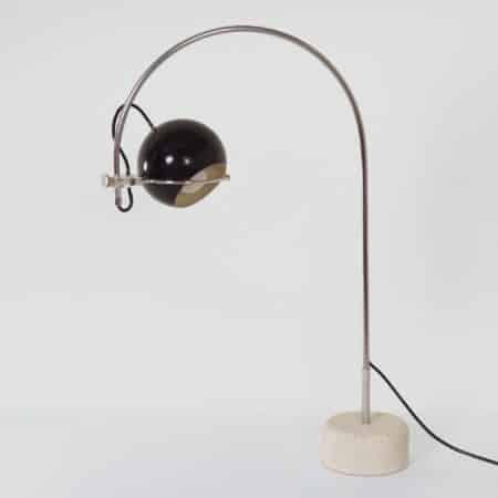 Rare Arc lamp by gebr. Posthuma for Gepo, 1970s