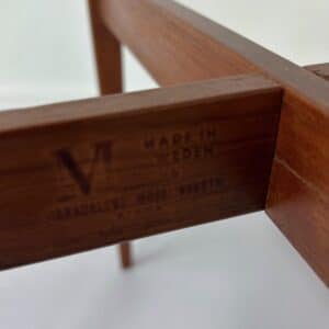 Round Coffee Table by Hans Olsen for Viskadalens Möbelindustri, 1960s | Scandinavian Modern