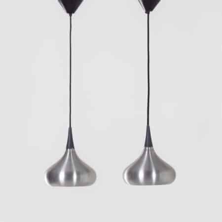 Very Large Danish Pendant Lamp Radius III by Eric Balslev for Fog &#038; Mørup, 1970s &#8211; Diameter 70 cm
