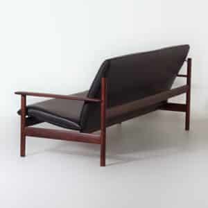 Unique Lounge Set by Sven Ivar Dysthe for Dokka Møbler, 1960s &#8211; New Black Leather