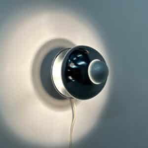 Chrome Wall or Table Lamp by Klaus Hempel for Kaiser Leuchten, 1970s