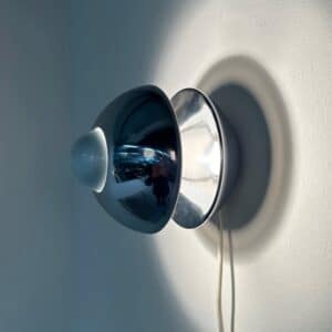 Chrome Wall or Table Lamp by Klaus Hempel for Kaiser Leuchten, 1970s