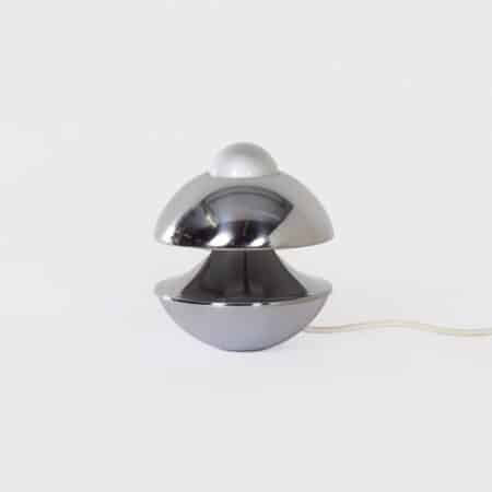 Chrome Wall or Table Lamp by Klaus Hempel for Kaiser Leuchten, 1970s