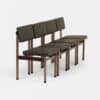 Teak Table Model 537 by Hartmut Lohmeyer for Wilkhahn, 1960s