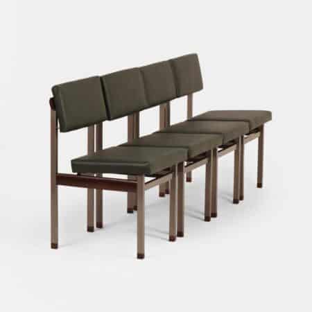 Pali Dining Chairs by Louis van Teeffelen for Wébé, 1960s