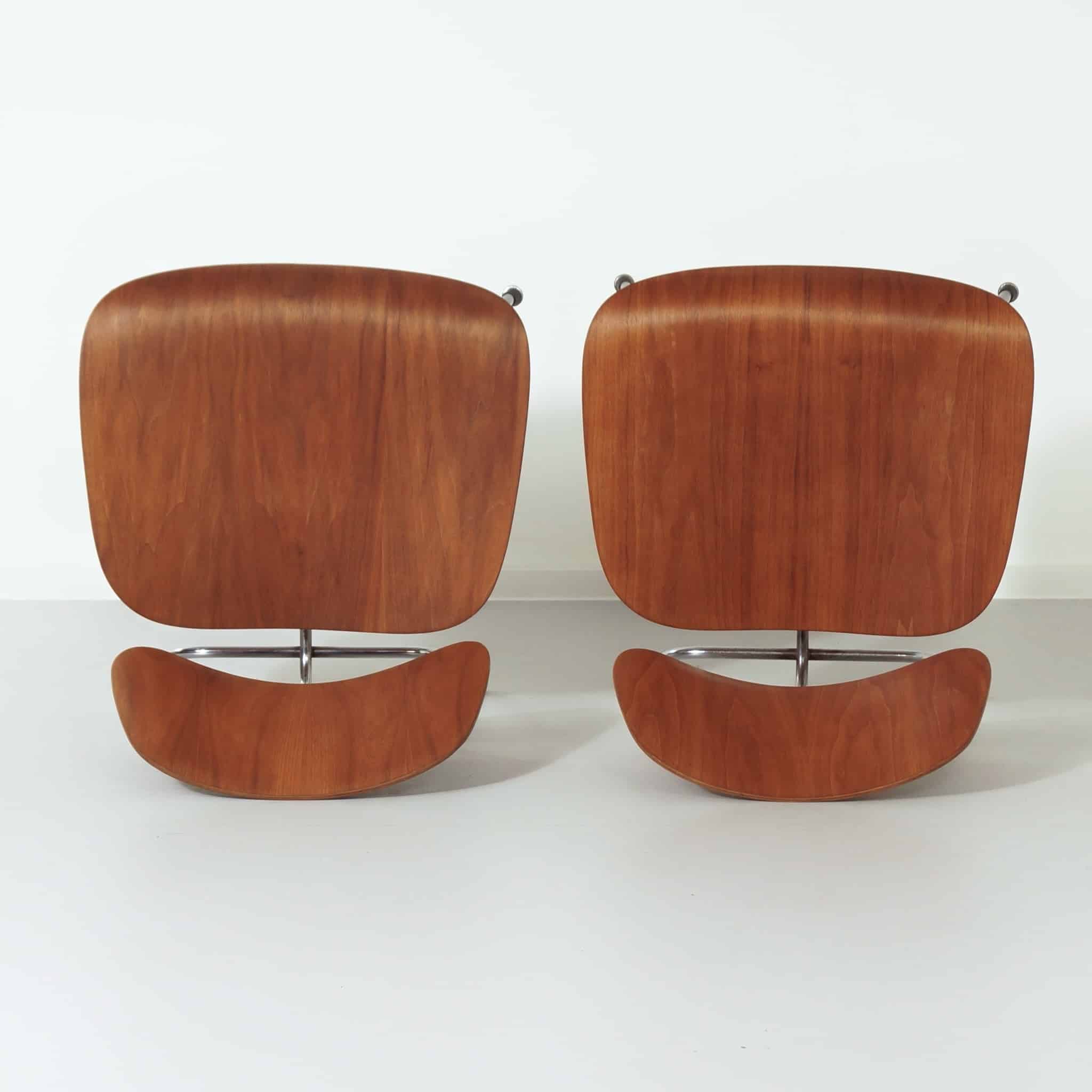 Set of LCM Armchairs by Charles and Ray Eames for Herman Miller, 1950s – Very Early Edition
