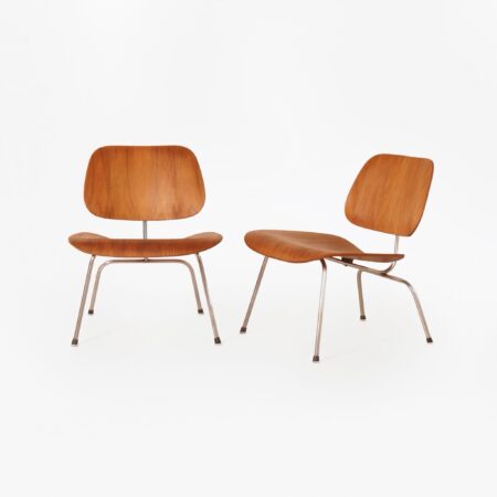 Set of LCM Armchairs by Charles and Ray Eames for Herman Miller, 1950s - Very Early Edition