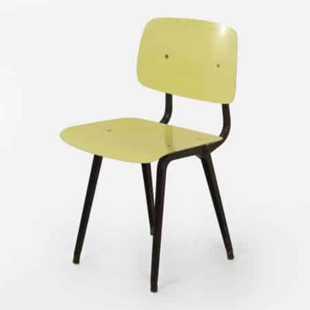 Yellow Revolt Chair by Friso Kramer for Ahrend de Cirkel, 1950s | Early Edition