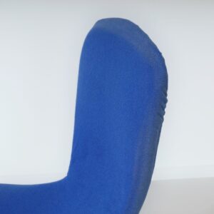Bird Lounge Chair by Harry Bertoia for Knoll, 1960s &#8211; Black Metal Frame, Blue Kvadrat Upholstery