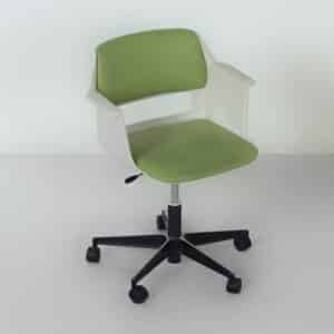 Office chair Gispen 2712 by André Cordemeyer for Gispen, 1970s &#8211; With Armrests, Green