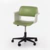 Office chair Gispen 2533/BZ by André Cordemeyer for Gispen, 1970s, without armrests, dark red