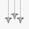 Tulipan Pendant Lamp with 162 Glass Elements, Austria 1960s | Unique Object