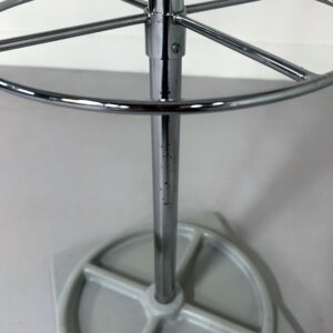 Industrial Standing Coat Rack with Carousel Function, 1960 &#8211; for approx. 27 Coats, with Umbrella Stand