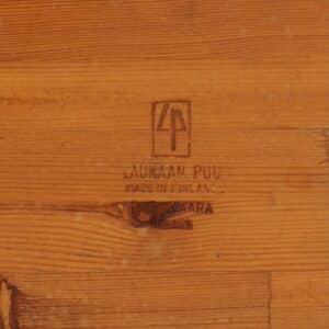 Pirkka Bench by Ilmari Tapiovaara for Laukaan Puu, Finland, 1950s &#8211; Solid Pine &#038; Birchwood