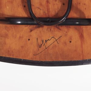 Sikkens Chair by Rob Parry for Stabin-Bennes, 1958 &#8211; Signed Collectors Item, Black Skai