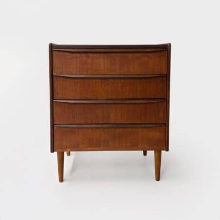 Vintage Danish chest of drawers - Teak, 1960s design, 75x67x41 cm