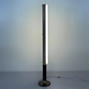 Floor Lamp ST84 by Johan Niegeman for Artiforte, 1957 – First Edition, White-Grey, Modernist Design