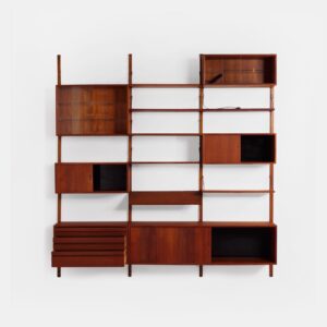 Royal Wall System in Teak by Poul Cadovius for Cado, 1960s – Display Cabinets, Bookshelves, and Storage