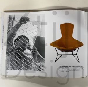 Bird Lounge Chair by Harry Bertoia for Knoll, 1960s &#8211; Black Metal Frame, Blue Kvadrat Upholstery