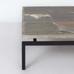 Square Coffee Table by Paul Kingma, 1964 – Brutalist Design, Rare Early Edition
