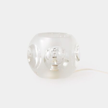 Glass Mushroom Table Lamp by Peill &#038; Putzler, 1970s
