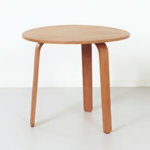 Coffee table model TE07 by Cees Braakman for Pastoe, 1950s, oak, curved legs