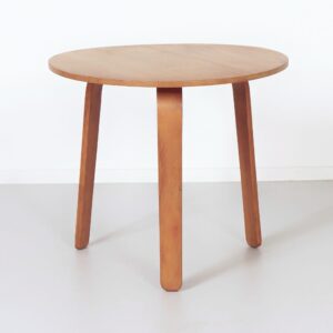 Coffee table model TE07 by Cees Braakman for Pastoe, 1950s, oak, curved legs